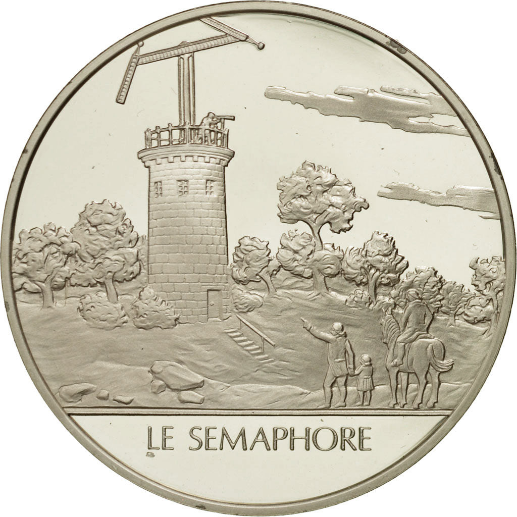 Frankreich, Medal, Le sémaphore, Sciences & Technologies, STGL, Silber