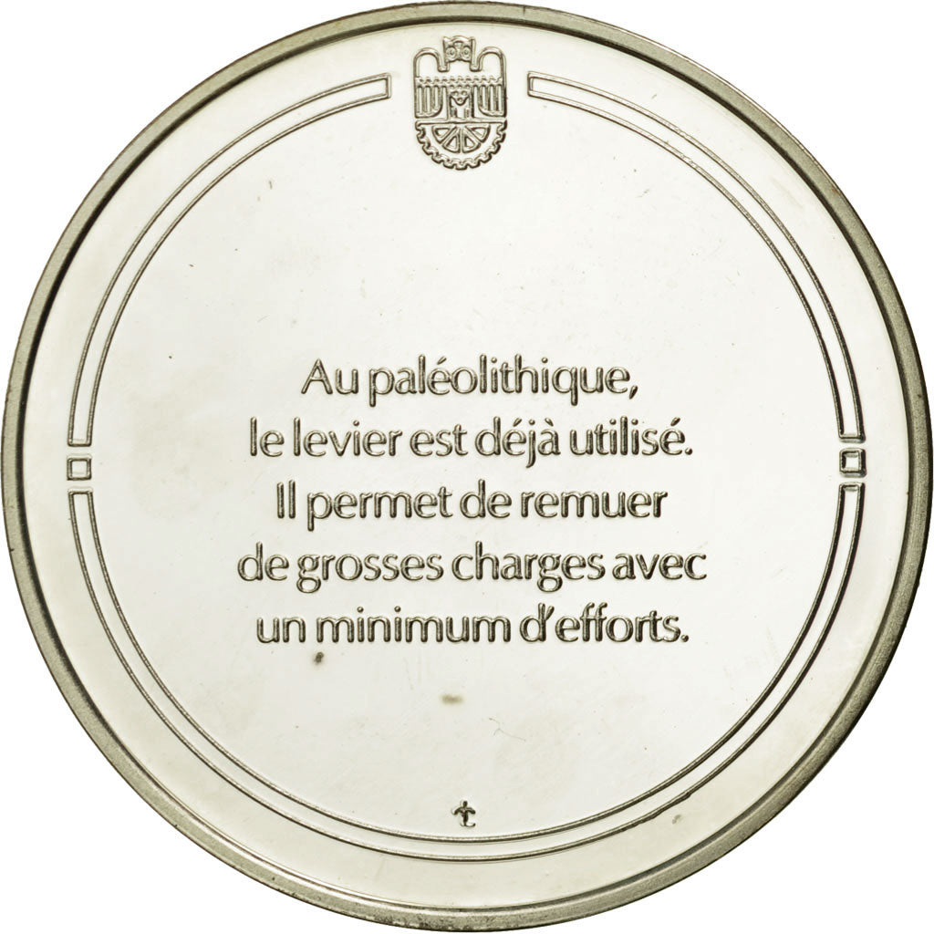 Frankreich, Medal, Le levier, Sciences & Technologies, STGL, Silber