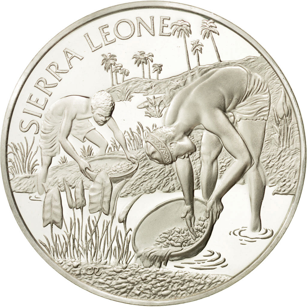 Frankreich, Medal, Nations du Monde, Sierra Leone, Politics, Society, War, STGL