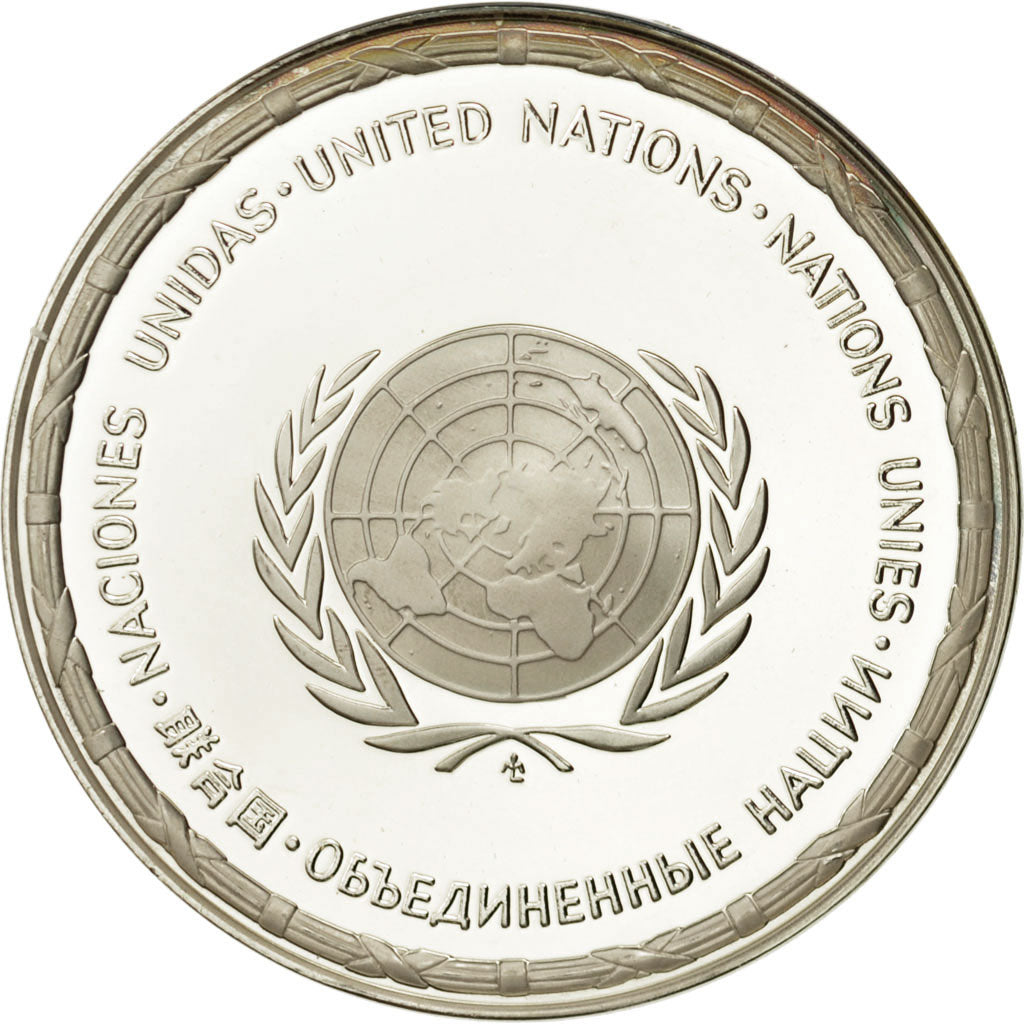 Frankreich, Medal, Nations du Monde, Tchad, Politics, Society, War, STGL, Silber