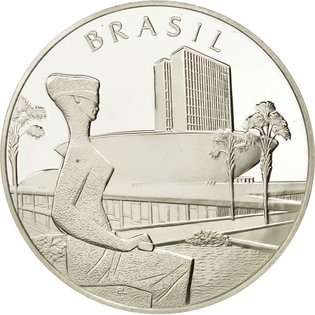 Frankreich, Medal, Nations du Monde, Brésil, Politics, Society, War, STGL