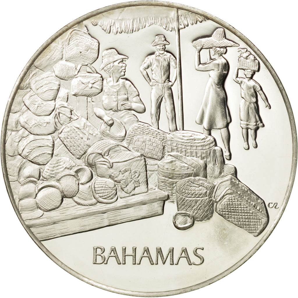 Frankreich, Medal, Nations du Monde, Bahamas, Politics, Society, War, STGL
