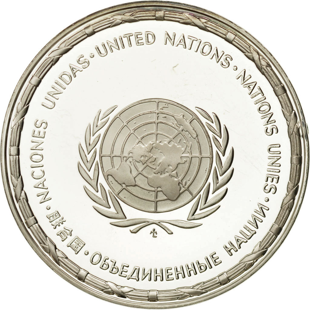 France, Medal, Nations du Monde, Barbade, Politics, Society, War, MS(65-70)