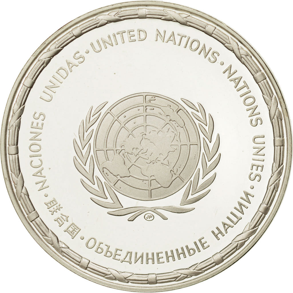 France, Medal, Nations du Monde, Fidji, Politics, Society, War, FDC, Argent