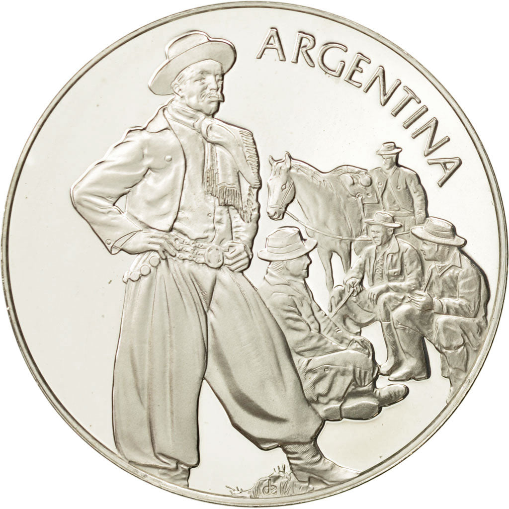 Frankreich, Medal, Nations du Monde, Argentine, Politics, Society, War, STGL
