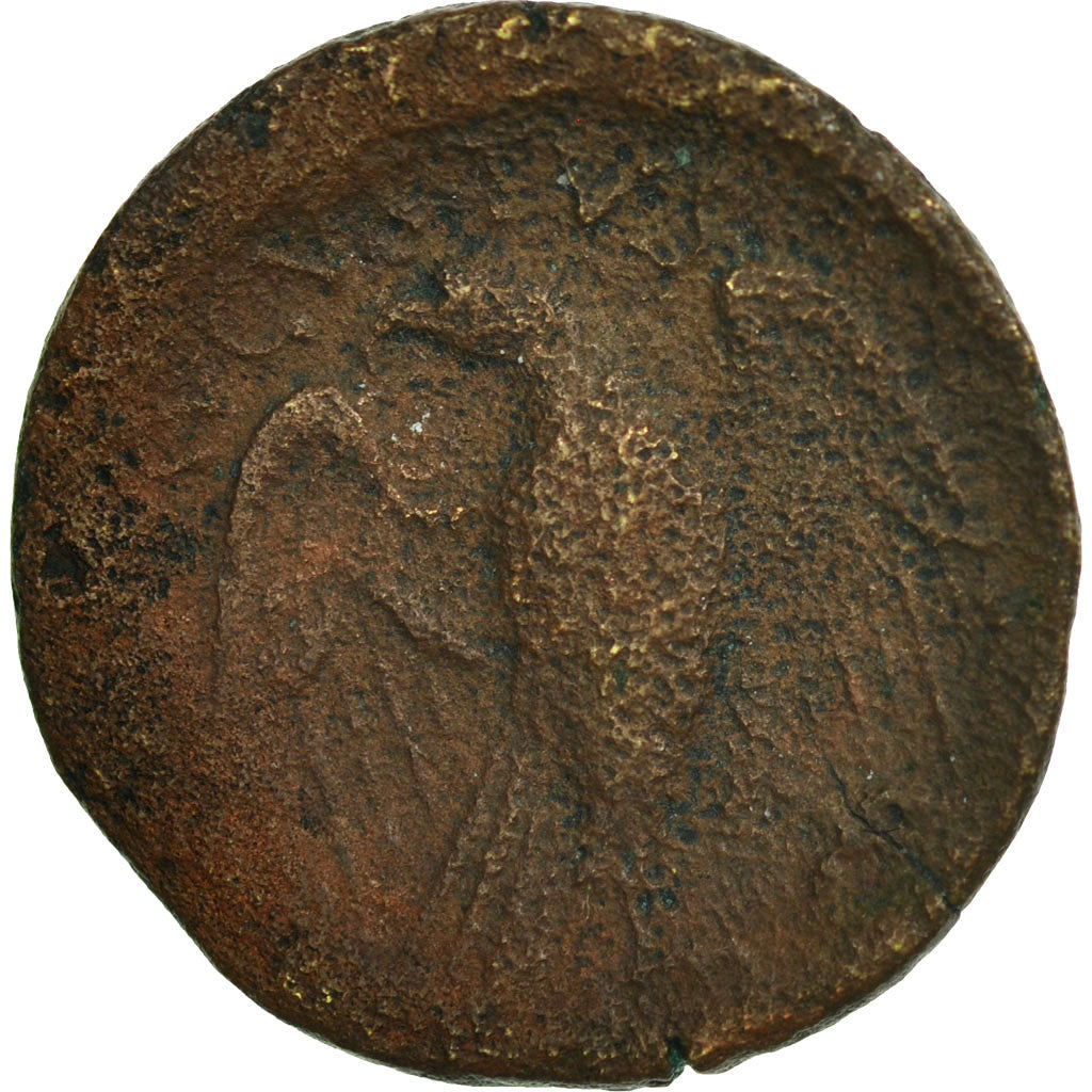 Coin, Augustus, Bronze eagle, imitation, 15-10 BC, VF(30-35), Bronze, RPC:508