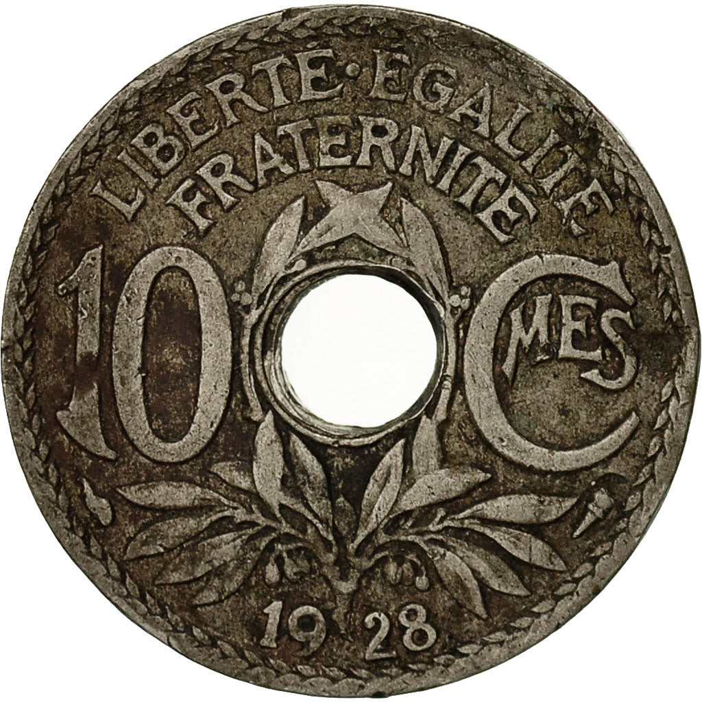 Coin, France, Lindauer, 10 Centimes, 1928, VF(20-25), Copper-nickel, KM:866a