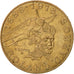 Coin, France, Roland Garros, 10 Francs, 1988, AU(55-58), Aluminum-Bronze