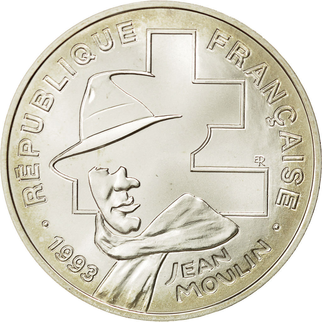Munten, Frankrijk, 100 Francs, 1993, FDC, Zilver, KM:1023, Gadoury:C39
