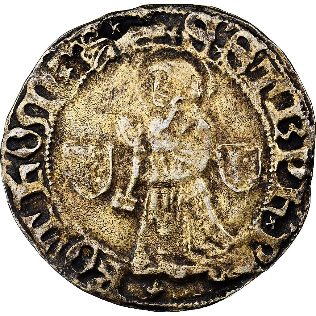 Messin Republic, Gros, 1406-1540, Metz, Silver, EF(40-45), Boudeau:1659