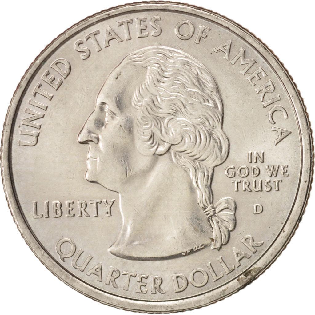 Coin, United States, Quarter, 2001, U.S. Mint, Denver, AU(55-58), Copper-Nickel