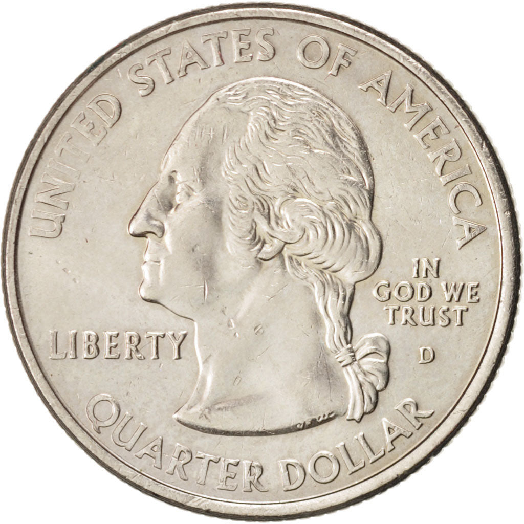 Coin, United States, Quarter, 2000, U.S. Mint, Denver, MS(63), Copper-Nickel
