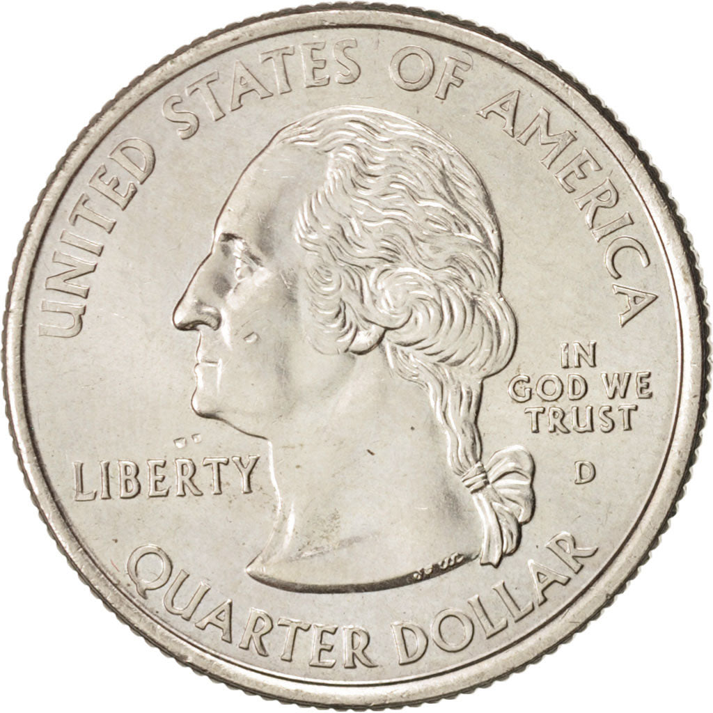 Coin, United States, Quarter, 2000, U.S. Mint, Denver, MS(63), Copper-Nickel