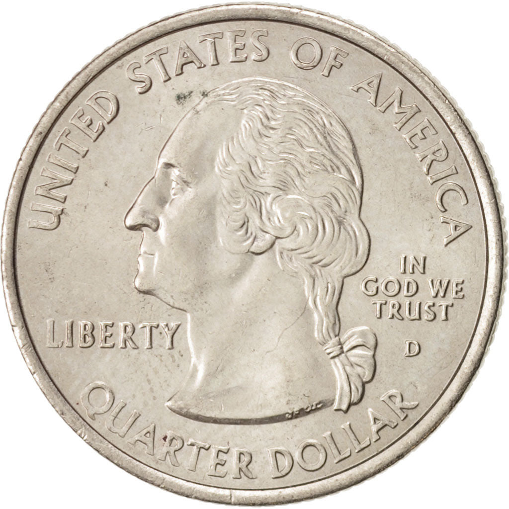 Coin, United States, Quarter, 2002, U.S. Mint, Denver, MS(63), Copper-Nickel