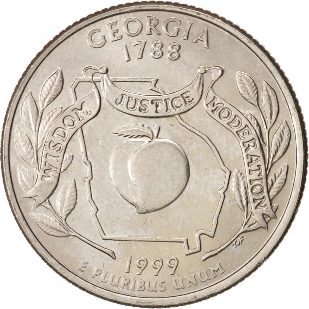Coin, United States, Quarter, 1999, U.S. Mint, Denver, MS(63), Copper-Nickel
