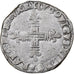 Frankrijk, Louis XIII, 1/4 Écu de Navarre, 1612, Saint-Palais, Zilver, FR