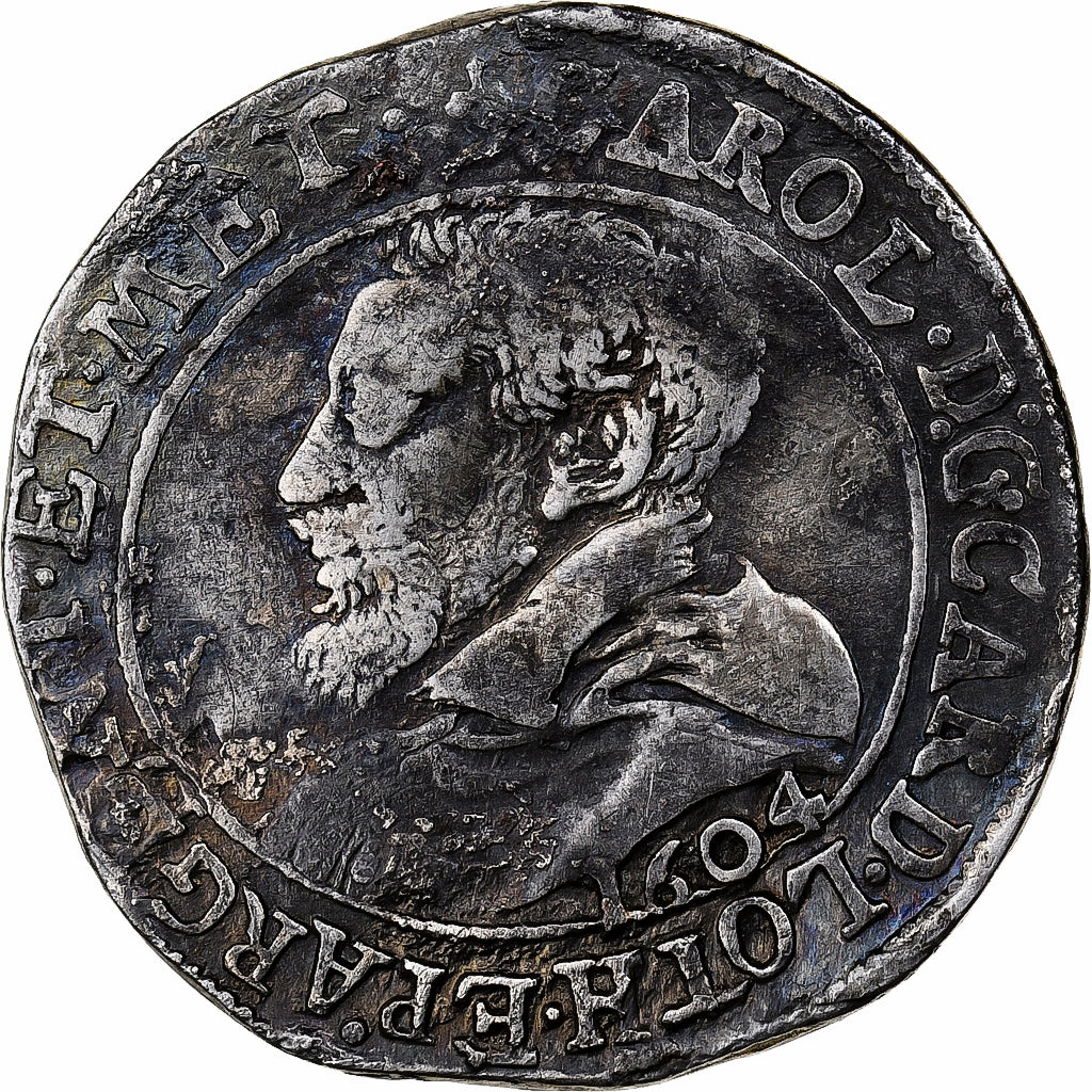 Bishopric of Strasbourg, Charles II of Lorraine, Teston, 1604, Strasbourg