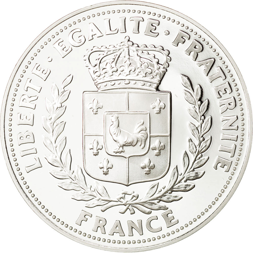 France, Medal, Nos Grands Hommes, Guy Môquet, History, MS(65-70), Silver