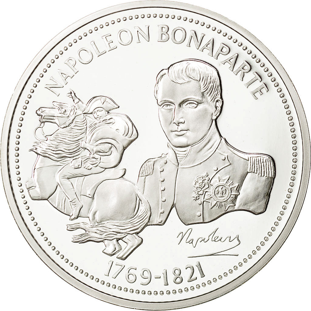 France, Medal, Nos Grands Hommes, Napoléon Bonaparte, History, MS(65-70)