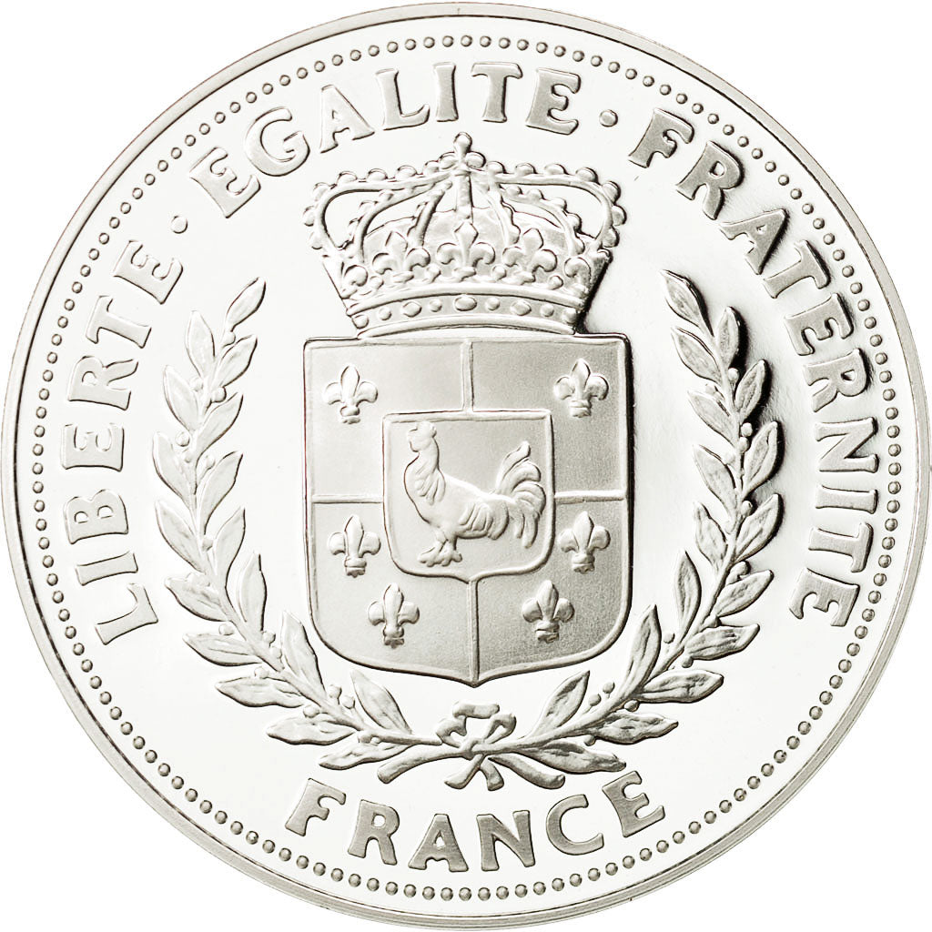 Frankrijk, Medal, Nos Grands Hommes, Georges Clemenceau, History, FDC, Zilver