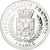 Francja, Medal, Nos Grands Hommes, Victor Hugo, Historia, MS(65-70), Srebro