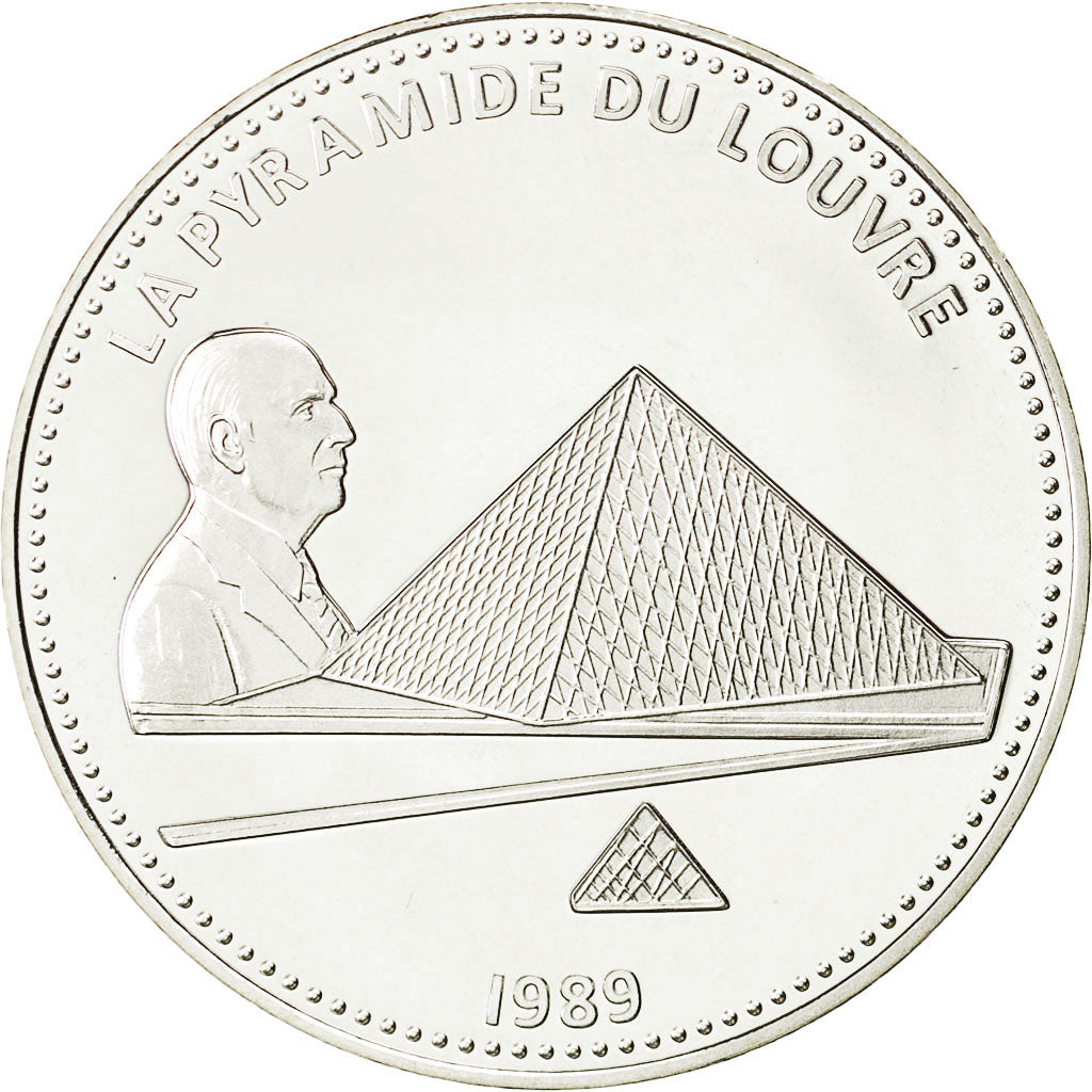 France, Medal, Les Joyaux de Paris, Le Louvre, Arts & Culture, MS(65-70), Silver