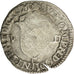Moneta, Francja, Henri IV, 1/8 Ecu, 1606, Saint Lô, F(12-15), Srebro
