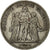Coin, France, Hercule, 5 Francs, 1877, Bordeaux, VF(30-35), Silver, KM:820.2