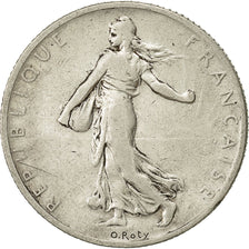 Moeda, França, Semeuse, 2 Francs, 1902, Paris, F(12-15), Prata, KM:845.1
