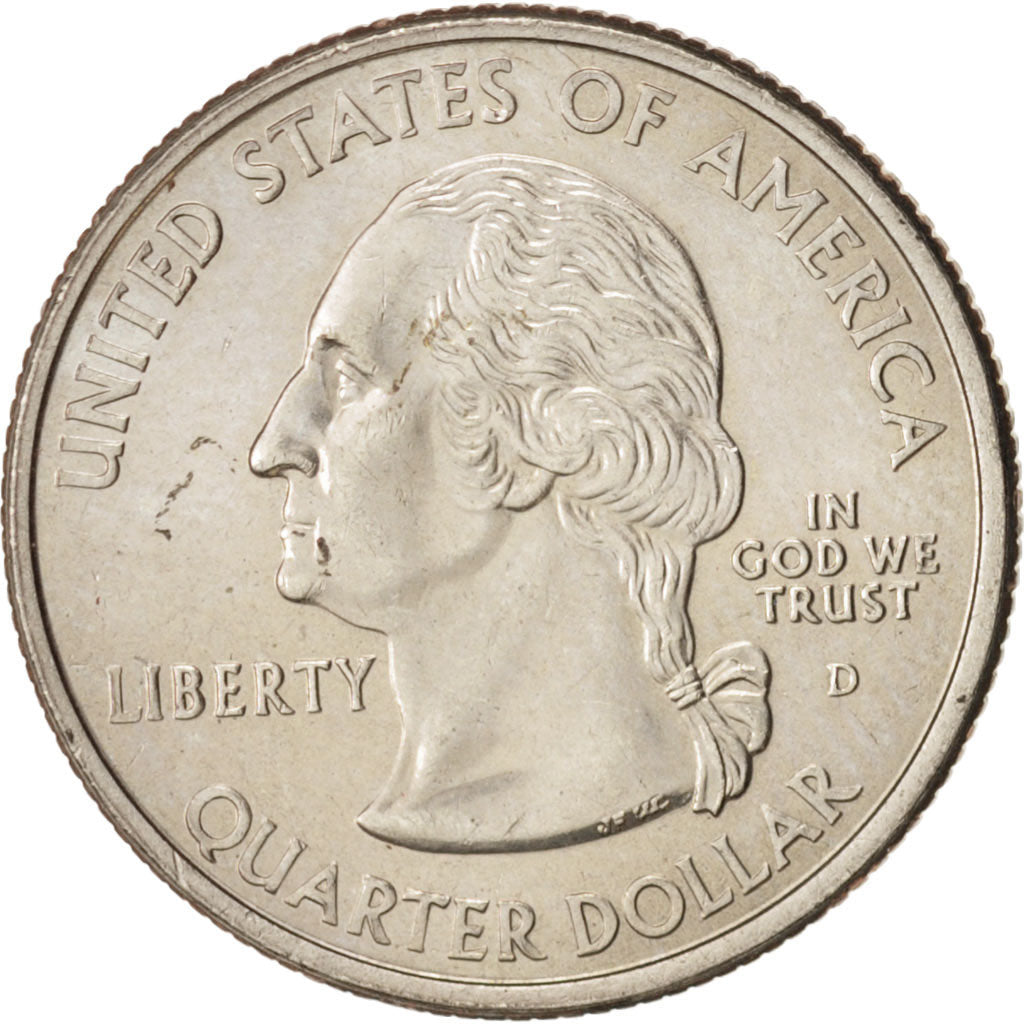 Coin, United States, Quarter, 2002, U.S. Mint, Denver, MS(63), Copper-Nickel