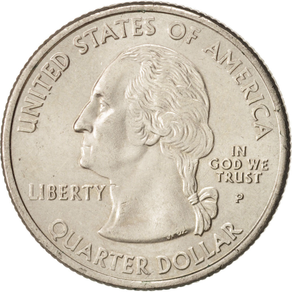 Coin, United States, Quarter, 2002, U.S. Mint, Denver, MS(64), Copper-Nickel