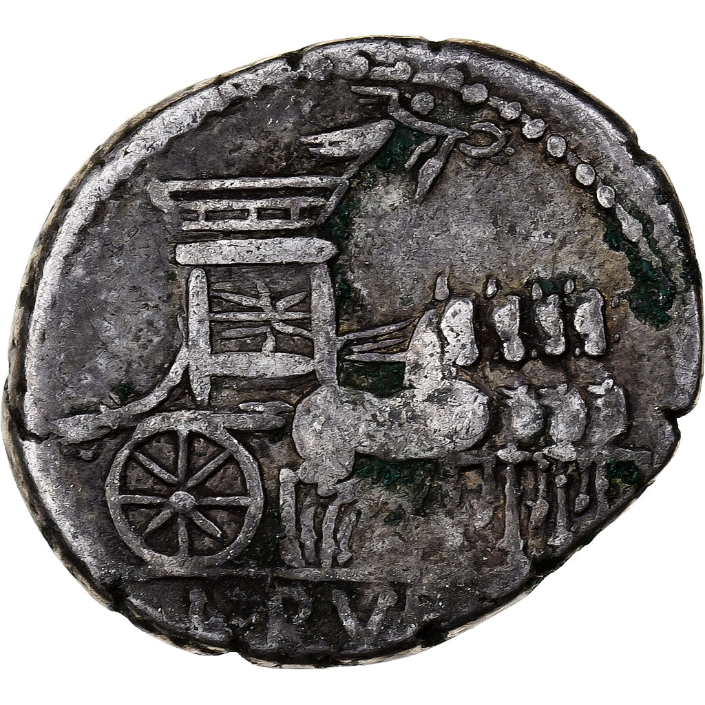 Rubria, Denarius, 87 BC, Rome, Silver, VF(30-35), Crawford:348/1