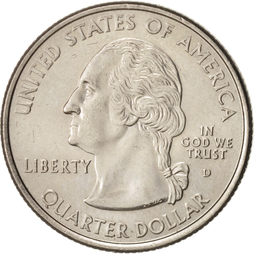 Coin, United States, Quarter, 2002, U.S. Mint, Denver, MS(64), Copper-Nickel