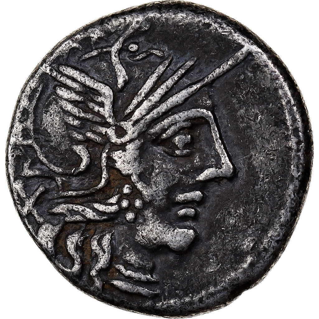 Porcia, Denarius, 123 BC, Rome, Silver, EF(40-45), Crawford:274/1