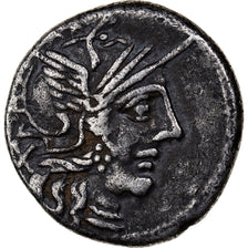 Porcia, Denarius, 123 BC, Rome, Silver, EF(40-45), Crawford:274/1