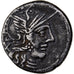 Porcia, Denarius, 123 BC, Rome, Silver, AU(50-53), Crawford:274/1