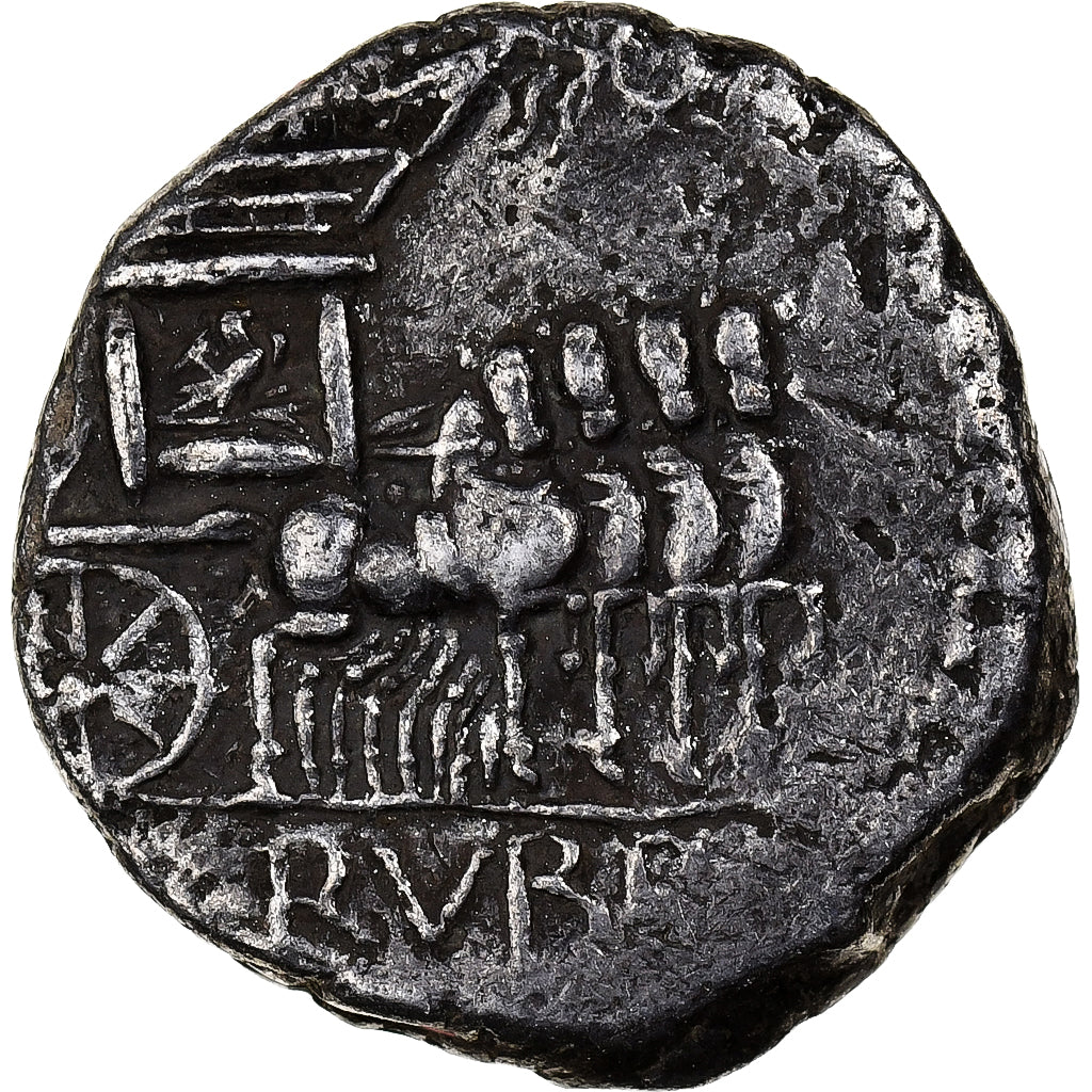 Rubria, Denarius, 87 BC, Rome, Silver, VF(30-35), Crawford:348/2