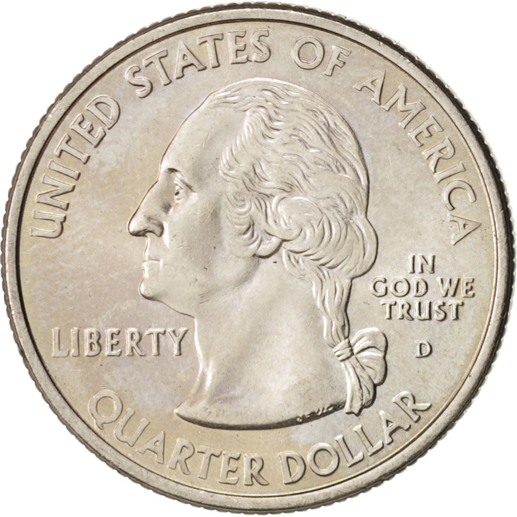 Coin, United States, Quarter, 2002, U.S. Mint, Denver, MS(64), Copper-Nickel