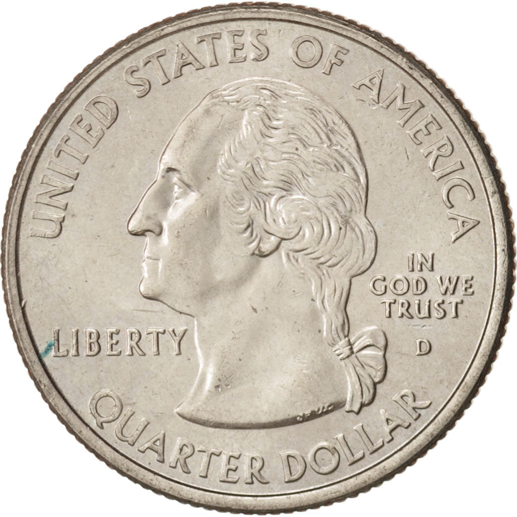 Coin, United States, Quarter, 2000, U.S. Mint, Denver, MS(64), Copper-Nickel