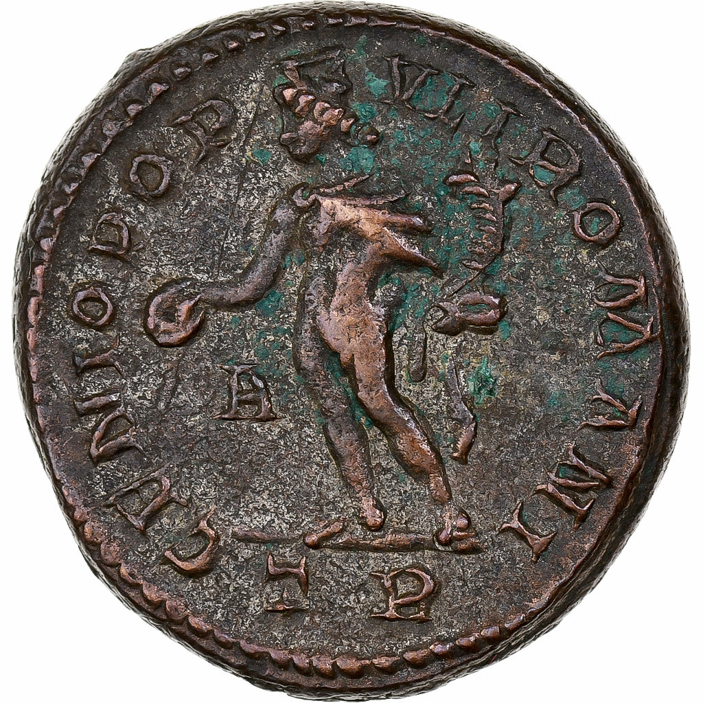 Galerius, Follis, 295, Treveri, Bronce, MBC, RIC:160b