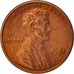Coin, United States, Lincoln Cent, Cent, 1981, U.S. Mint, Philadelphia