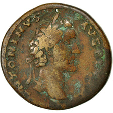 Antoninus Pius, Sestertius, 139, Rome, Bronze, VF(20-25), RIC:586