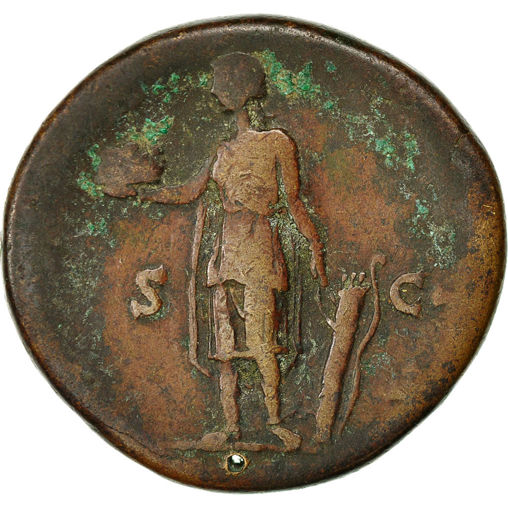 Antoninus Pius, Sestertius, 139, Rome, Bronze, VF(20-25), RIC:586