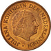 Coin, Netherlands, Juliana, 5 Cents, 1975, MS(65-70), Bronze, KM:181