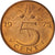 Coin, Netherlands, Juliana, 5 Cents, 1975, MS(65-70), Bronze, KM:181