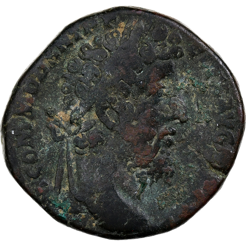 Commodus, Sesterzio, 190, Rome, Bronzo, MB, RIC:557