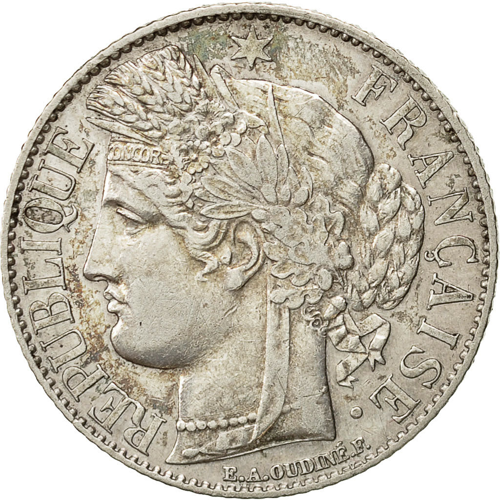 Moneta, Francia, Cérès, Franc, 1894, Paris, SPL, Argento, KM:822.1