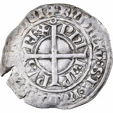France, Philippe VI, Gros à la Couronne, 1338-1350, Argent, TB+, Duplessy:262A