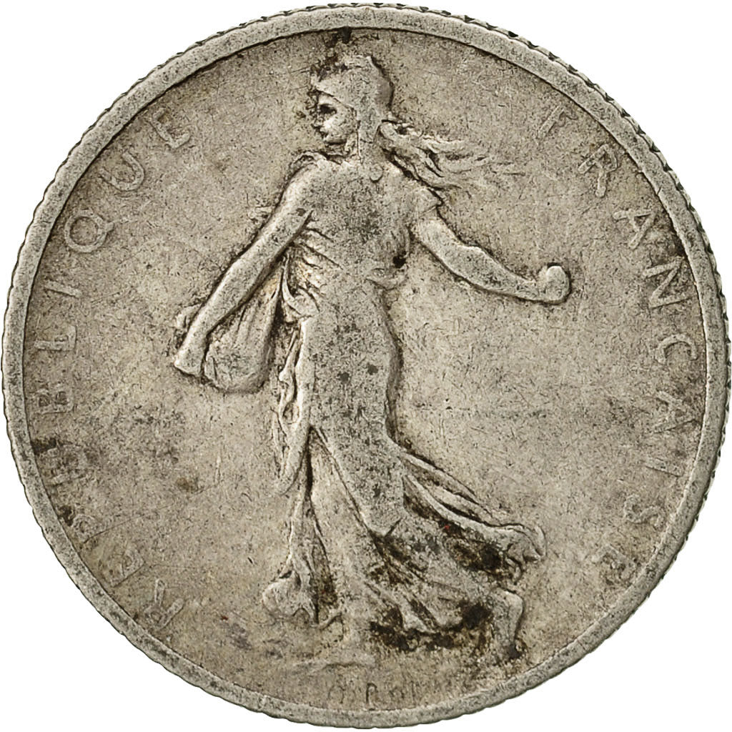 Monnaie, France, Semeuse, Franc, 1905, Paris, TB, Argent, Gadoury:467, KM:844.1