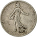 Monnaie, France, Semeuse, Franc, 1905, Paris, TB, Argent, Gadoury:467, KM:844.1